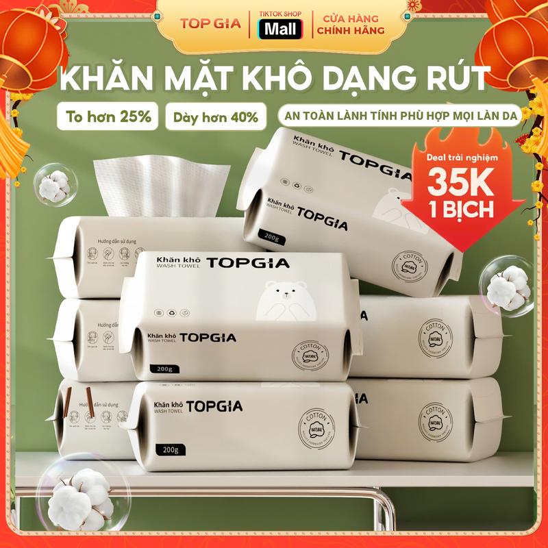   KHÔNG SƠ BÔNG BUỊ VẢI  Khăn Mặt Khô Lau Mặt dạng Rút Dùng 1 Lần Mềm Mịn Tiện Lợi An Toàn Cho Da Skincare Làm Đẹp Da Nữ Thay Thế Bông Tẩy Trang  KMK  #topgia #khanmatkho #dangrut #gautrang #giaytopgia #top gia 