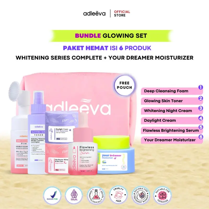 Adleeva Skincare Paket Complete Bundle Set 2