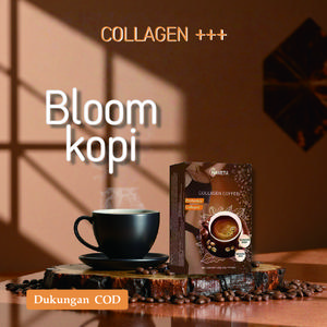 Bloom Collagen Coffee 60g KOPI COLLAGEN - 1 BOX ISI 12 SASET