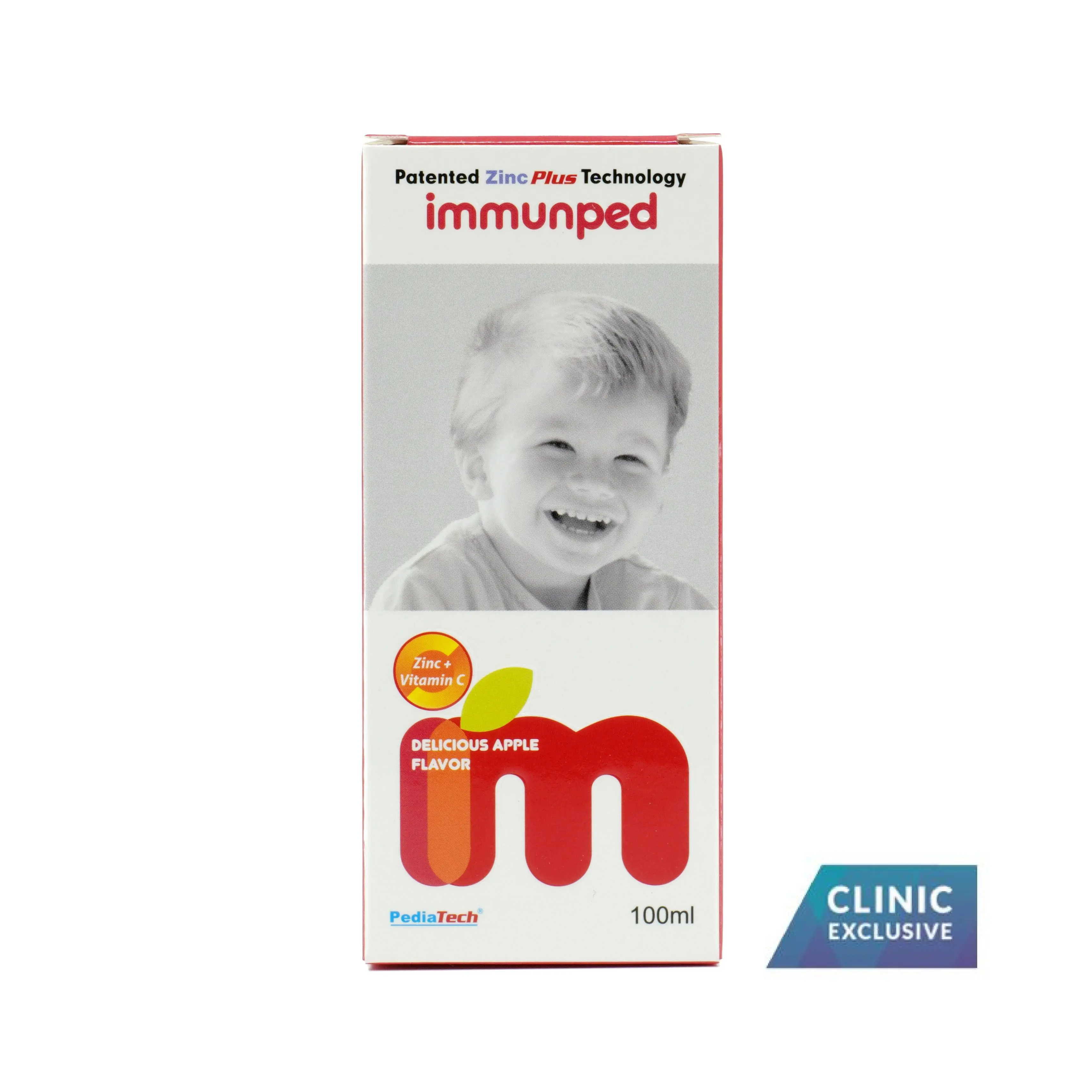 Immunped Syrup 100ml - Patented Zinc + Vitamin C [Upsized Version] | Exp: Mar-2026 | Glovida