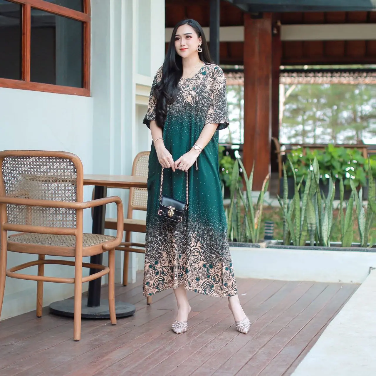 DASTER JUMBO LD 120 baju tidur wanita rayon premium