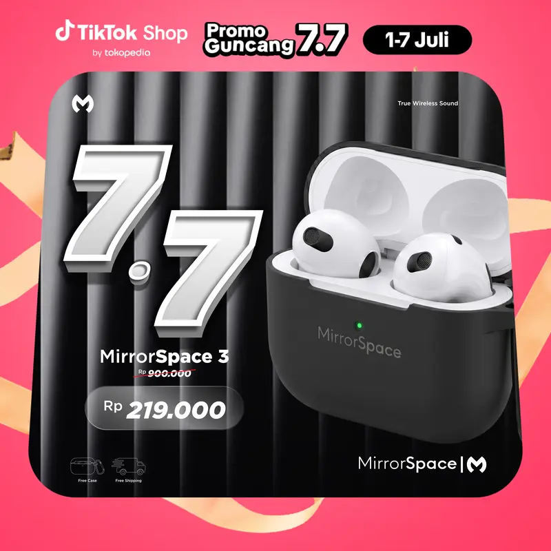 Ms Tws - MirrorSpace 3 W/ Wireless Charging Case