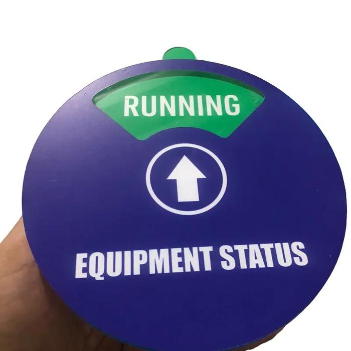 Jual Papan status mesin | equipment status | diameter 5 cm - Kota ...