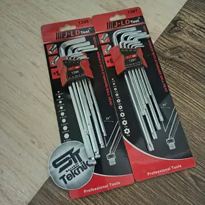 JLD KUNCI L PANJANG MM SET 9 PCS ANJANG 2-10MM / HEX KEY LONG SET 9 PCS
