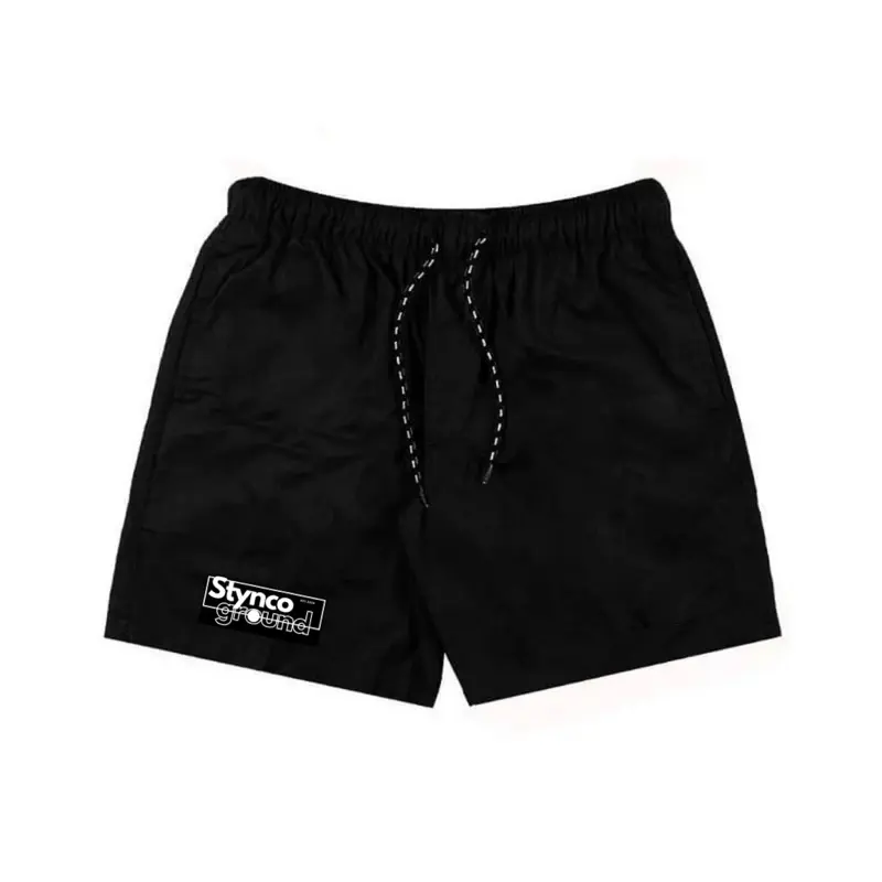STYNCO Boarshort parasute Ground Parachute Shorts – Black Edition