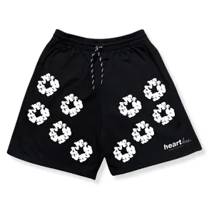 Celana Pendek Boardshort Heartless FLOWERS unisex Surfing Santai