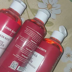 SONIK SCENTS SKIN NICE BODY TONER MERAH 200 ML Glycerin, Niacinamide, Glycolic Acid, allantoin
