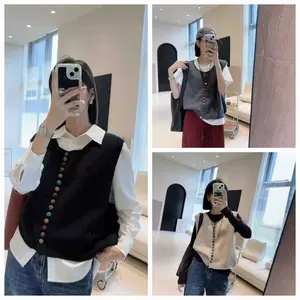 Mei Mei Fashion - Vest Rajut Premium Outer | Rompi Vest Wanita