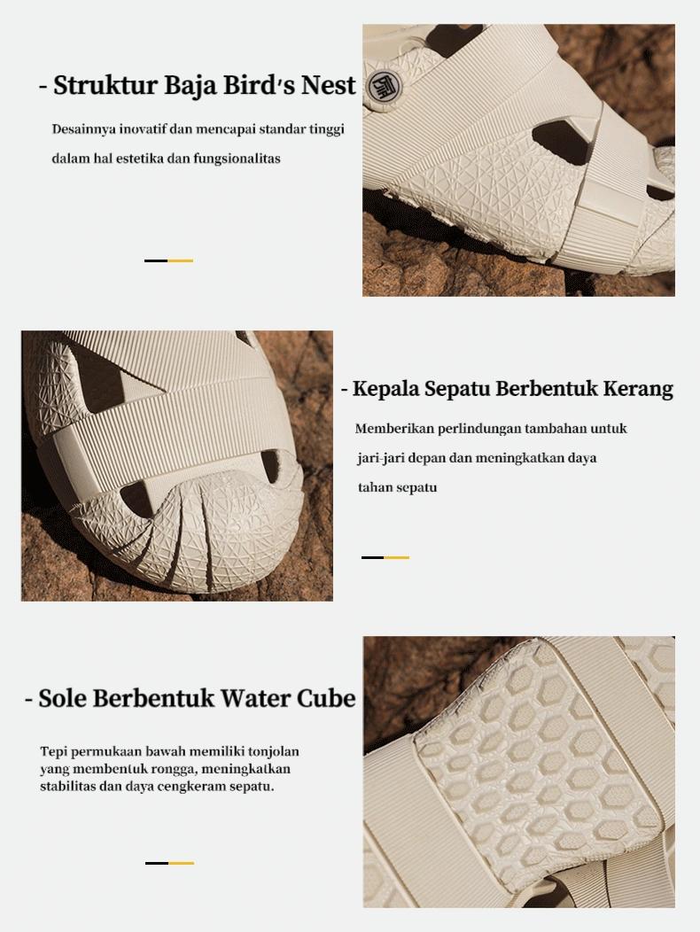 LEMOMO Sandal Selop Unisex Baim Anak & Dewasa Karet Anti Slip Terbaru 2025 Hitam Slipper Flip Flop Empuk Nyaman & Anti Air Struktur Baja Bird's Nest Sole Water Cube LEMOMO Sandal Selop Unisex Baim Anak & Dewasa Karet Anti Slip Terbaru 2025 Hitam Slipper Flip Flop Empuk Nyaman & Anti Air Struktur Baja Bird's Nest Sole Water Cube