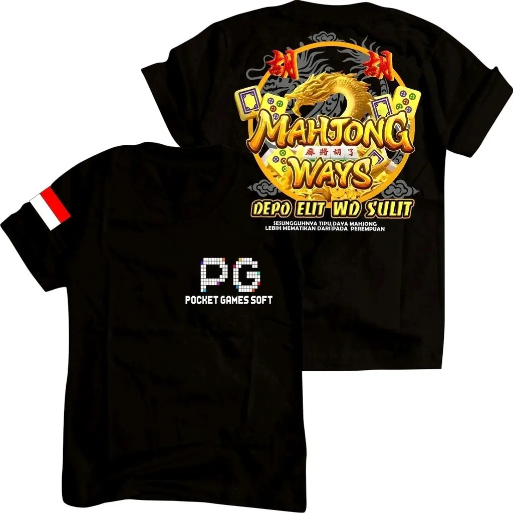 KAOS Pocket Soft Game Mahjong Ways 2 Dragon PG | Soft Depo Elit Wd Sulit - Baju Game Online Slot Maxwin