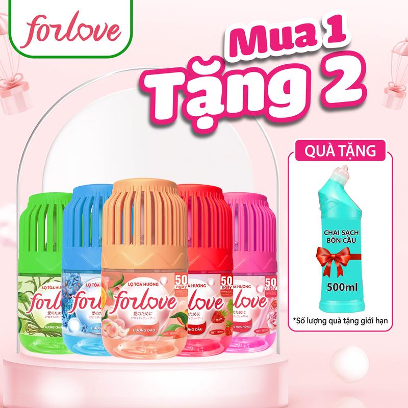 [ĐỘC QUYỀN] Combo 5 Lọ Tỏa Hương ForLove, Thanh Lọc Không Khí, Khử Mùi Phòng, Dầu Thơm Phòng, Dầu Thơm lọ  toả tinh  dầu Nước Hoa