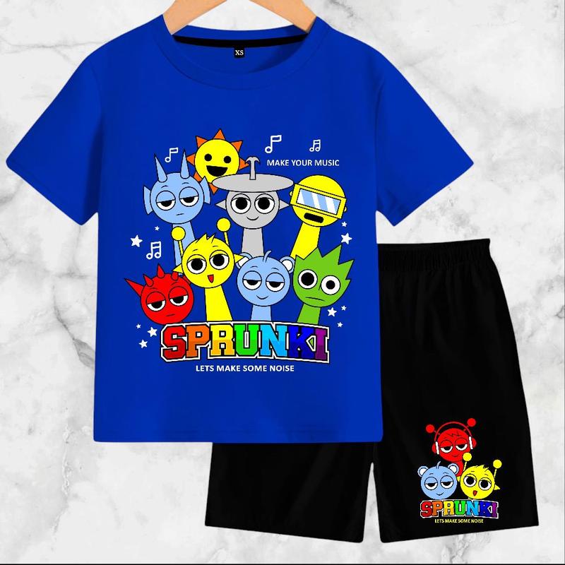 Product Introduction of Setelan Anak-Anak Sprunki Incredibox Gambar Tujuh - Fashion Anak-Anak Kids 63