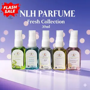 Parfum NLH Fresh collection 30ml BPOM Macam Varian Aroma Wanginya Tahan Lama Cocok Untuk Cowok Dan Cewek