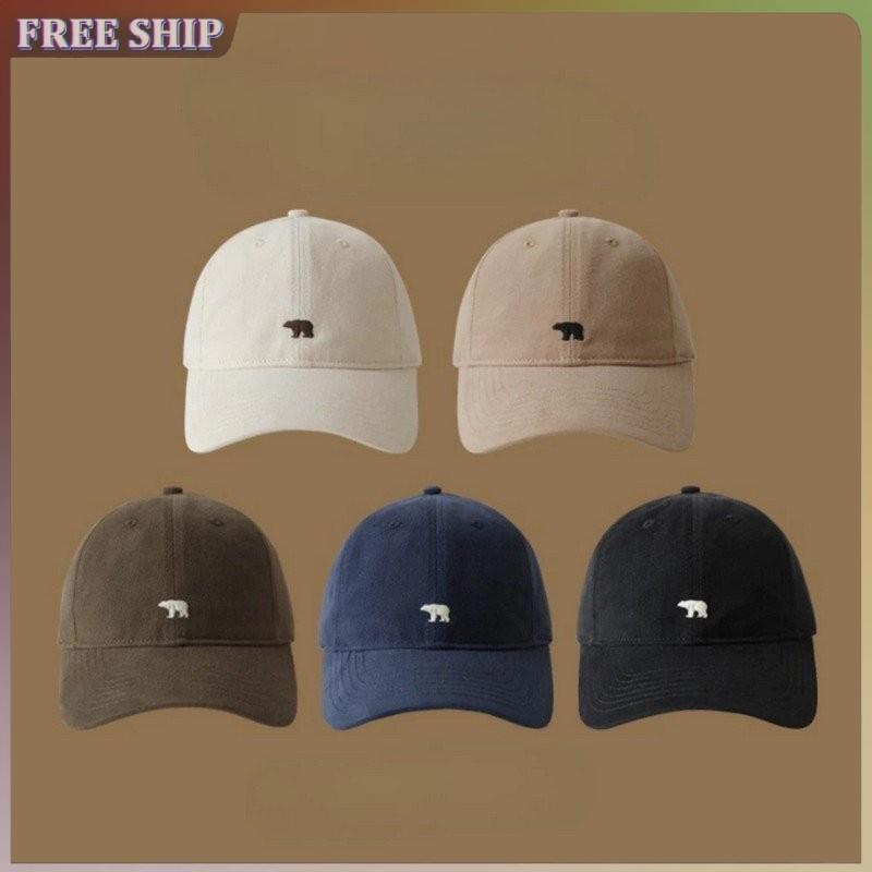 𝗙𝗹𝗮𝘀𝗵 𝗦𝗮𝗹𝗲 Mũ Lưỡi Trai Thêu Gấu Đa Sắc Bền Đẹp Theo Thời Gian Sử Dụng