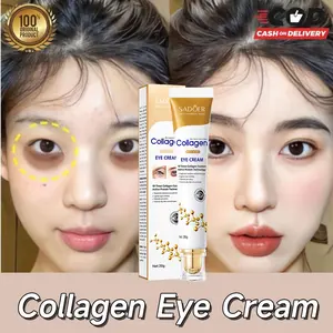 Collagen Eye Cream Eye Serum 20g Concentrate Krim Mata Eye Bag Remover Wrinkle Dark Circle Cream Anti-Wrinkle Anti-Agging Remover Eye Cream Aging Treatment Moisturize