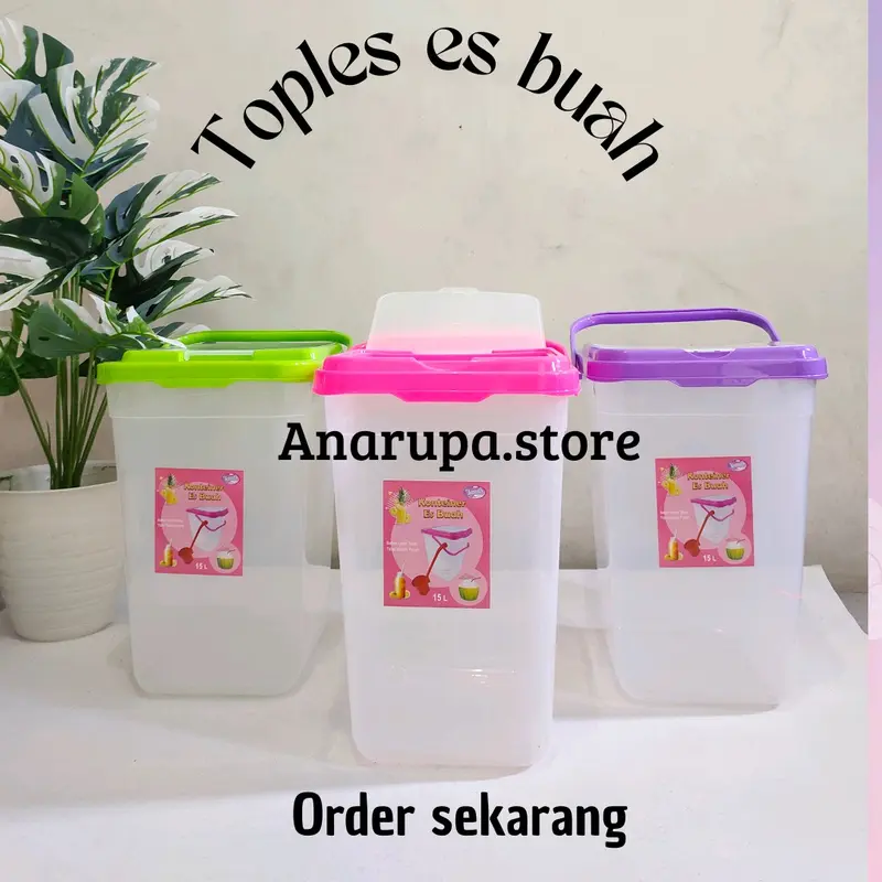 Toples es buah-Toples konteiner 0