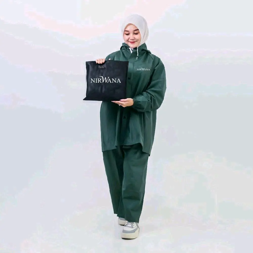 jas hujan pria wanita termurah jas hujan terlaris anti bocor nirwana