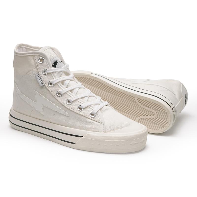 Sepatu Twizey ambigu white Hi sepatu brand lokal keren pria wanita Casual  original Canvas Karet Sneakers Kasual Shoes Putih Hitam Black Kerja 1