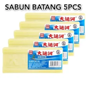 (Paket Hemat 5pcs) Sabun Batang Ajaib original/sabun penghilang noda/sabun Batang viral ampuh membersihkan noda (Paket Hemat 5pcs) Sabun Batang Ajaib original/sabun penghilang noda/sabun Batang viral ampuh membersihkan noda