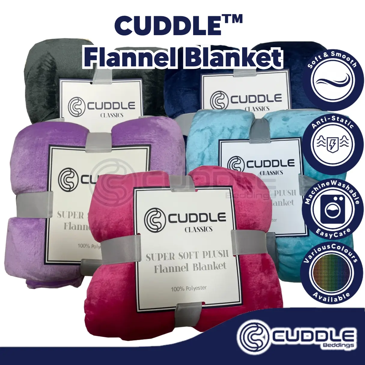 Cuddle Flannel Blanket/ Coral Fleece Blanket