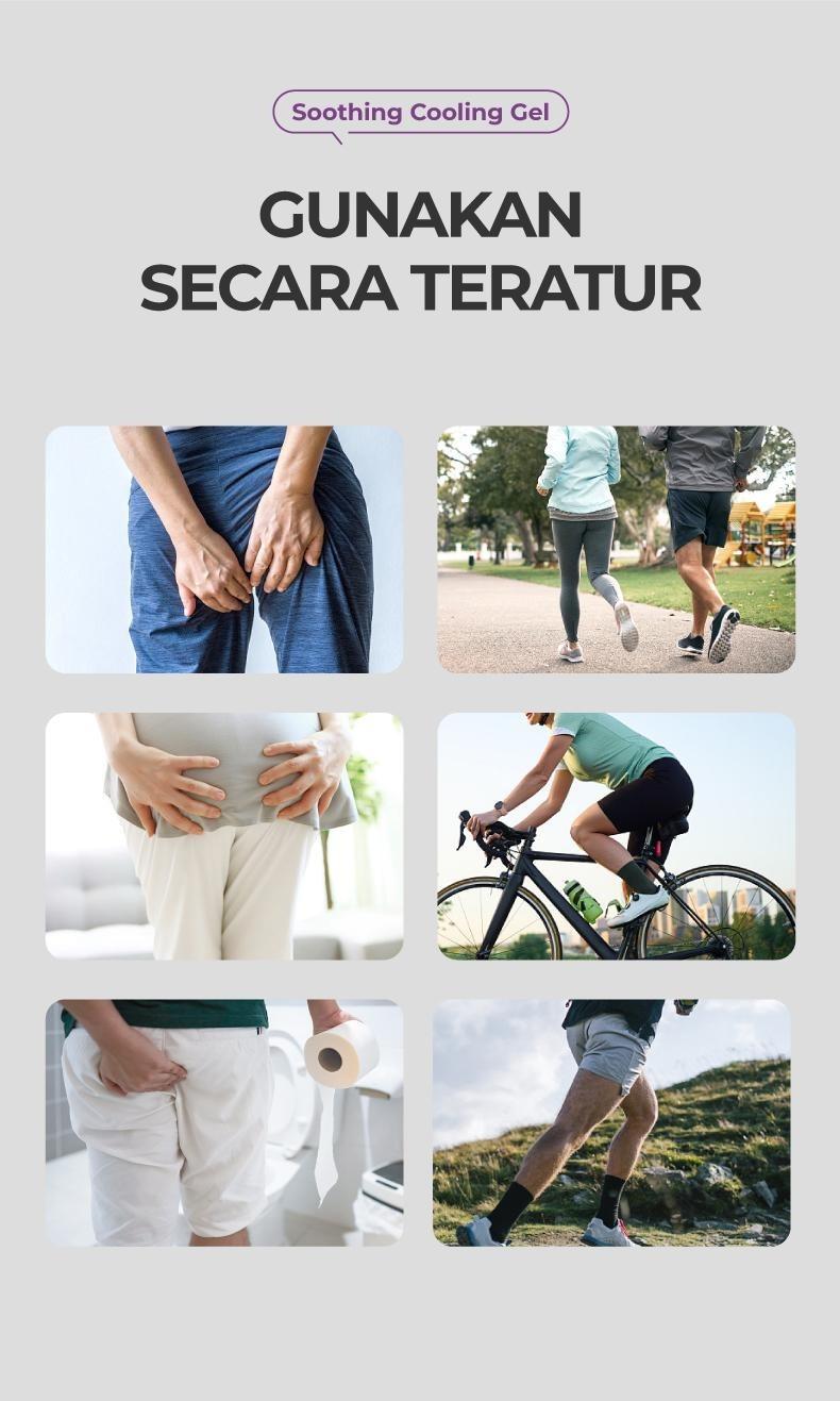 Kreain Nature Gel Perawatan Area Pribadi Tekstur Menyegarkan Tidak Lengket