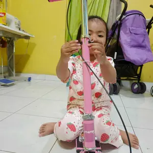 Scooter Besi Roda Tiga ST 2020 Skuter Anak Pakai Rem