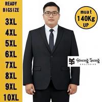 Gambar Youngsung Exclusive - Jas Pria Big Size 3XL-10XL Muat hingga 140Kg Kualitas Premium Ready Bigsize 3XL 4XL 5XL 6XL 7XL 8XL 9XL 10XL - Hitam, XXL dari youngsungexclusive Kab. Tegal 1 Tokopedia