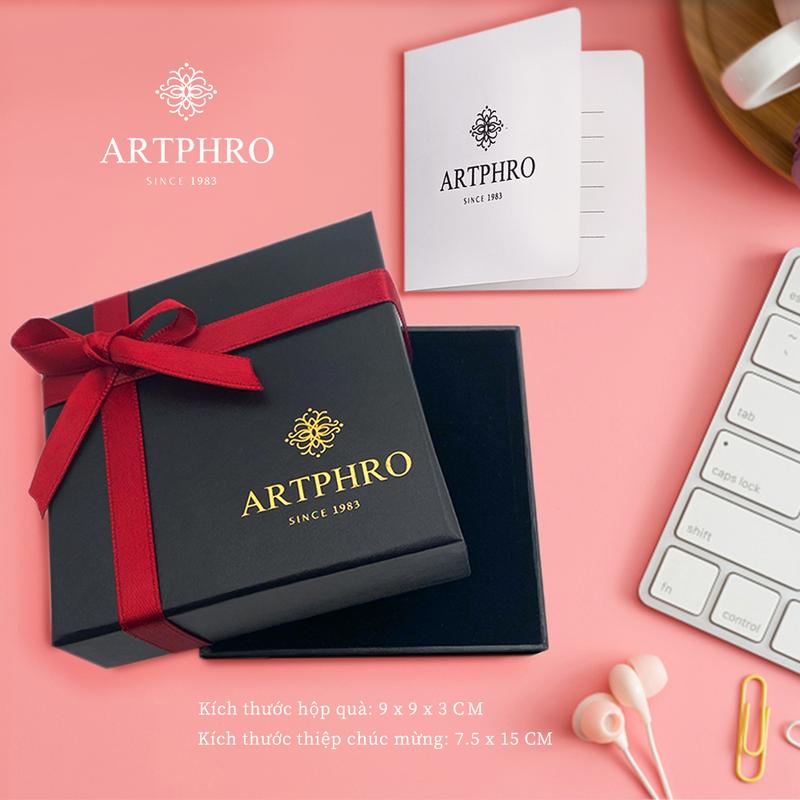 【hộp quà miễn phí】ARTPHRO Nhẫn Hở, Dành Cho Nữ, Có Thể Điều Chỉnh Kích Thước, Thiết Kế Sáng Tạo Women Voi Titan 1