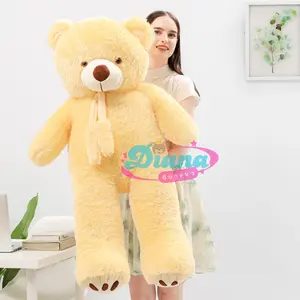 Boneka Teddy Bear Telapak JUMBO 90cm - Mainan Boneka Beruang Teddy Besar - Plastik