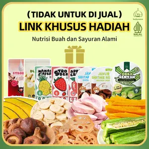 Hadiah GRATIS!  Bukan Untuk Dibeli, Hadiah Premium (Senilai >Rp80.000) Snack, Dried Snack, Freeze Dried Snack, Makanan Ringan, Buah Kering, Sayuran Kering, Cemilan Sehat