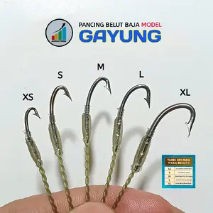 Kail Pancing Belut Urek Belut Baja Model Gayung