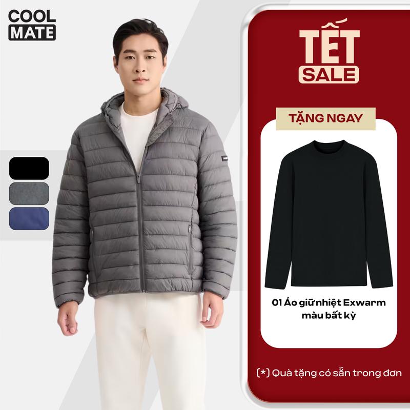  TẶNG 01 Áo giữ nhiệt  Áo phao nhẹ Ultrawarm có mũ  Giữ ấm cản gió tốt dễ gấp gọn  - FW25 - Coolmate 