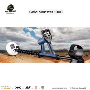 GOLD MONSTER 1000 Detektor Emas - MINELAB