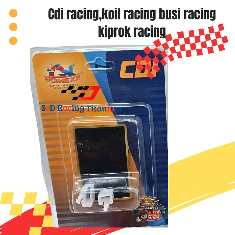 Paket upgrade cdi racing beat karbu koil racing busi racing Berkualitas untuk motor anda Mesin Bensin Motorcycle 1