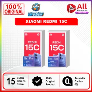 Xiaomi Redmi 15C [6+128GB / 8+256GB] Smartphone Android Murah Kamera Jernih - Baru Resmi BNIB