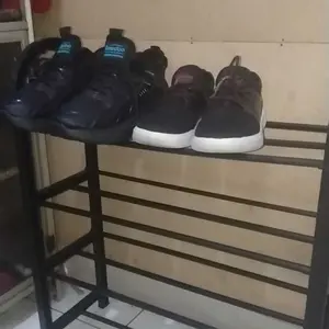 Mall Perabot | Rak Sandal Sepatu 4 Susun Plastik Tebal Berkualitas Solusi Elegan Hemat Ruang