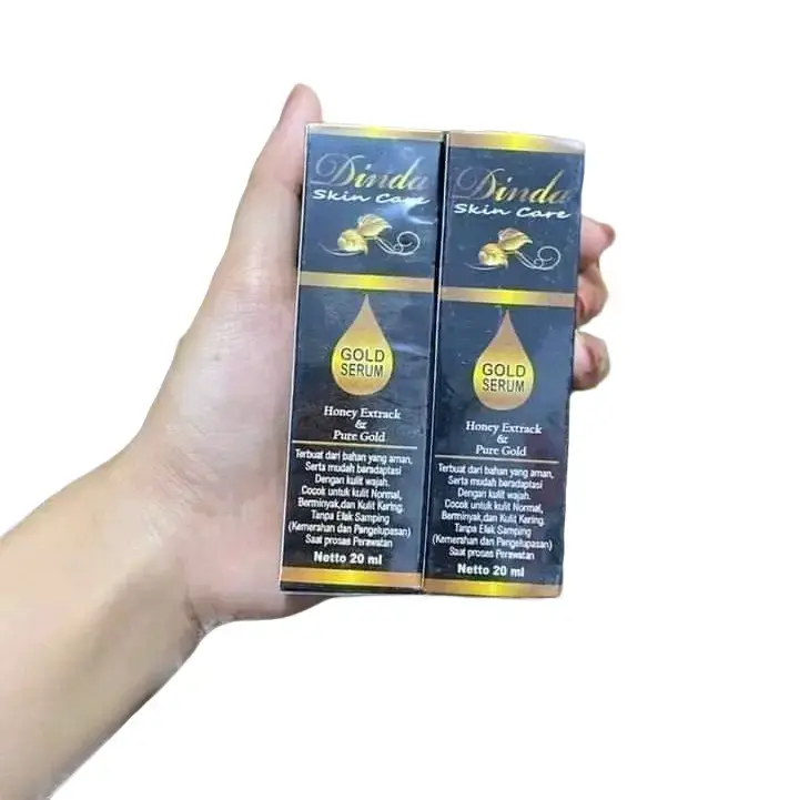 serum wajah, mencerahkan,mengglowingkan BPOM Dinda Skincare Pencerah