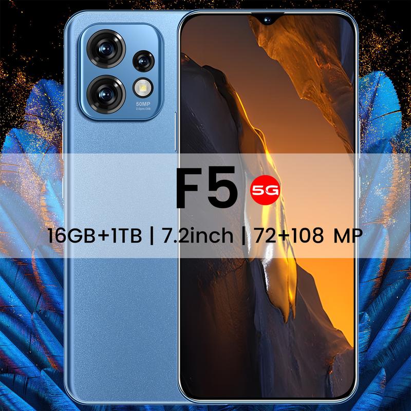 F5 3GB+64GB Bestselling Android Smartphone, 4G Full Network Support, Best Value for Money!” Cellphone 4