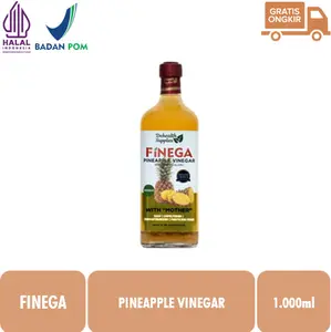 Finega Pineapple Vinegar 1.000ml / Cuka Nanas Alami