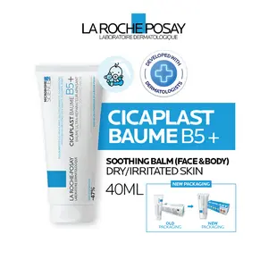 [SPECIAL TOP CREATOR] La Roche-Posay Cicaplast Baume B5+ 40ml - Face Body Moisturizer Dry Irritated Skin (Iritasi Ringan