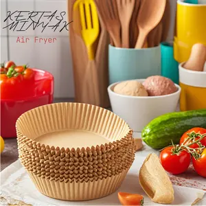 KERTAS MINYAK Alas Air Fryer Paper Oilproof 50 PCS - Yalinestore KEMASAN MIKA BAHAN LEBIH TEBAL
