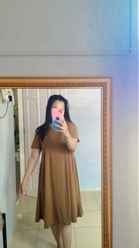 Product Review of Outfit Boutique - [Paket Hemat 100rb Dapat 3] Naraya Daster Knit / Dress Kasual Wanita Casual from a**1 0