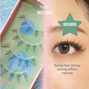 ROONA Self-Lash (Lash Only) DIY Eyelash Extension | Individual Lash, Pasang Sendiri Eyelash Extension. Bulu Mata Palsu Natural