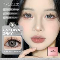 Gambar 【COD&60ml Solution+Case】Softlens Eyeshare Pattaya 14.2mm Mata Besar Softlens Alami Baru Penggunaan Tahunan abu-abu/hitam Soflen - Gray+solution+case, 0.00(no minus) dari Eyeshare contactlens Kab. Tangerang 2 Tokopedia