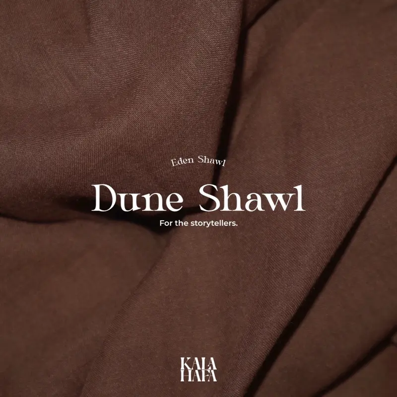 Eden Shawl - Kala Hafa || Pashmina Voal || 5