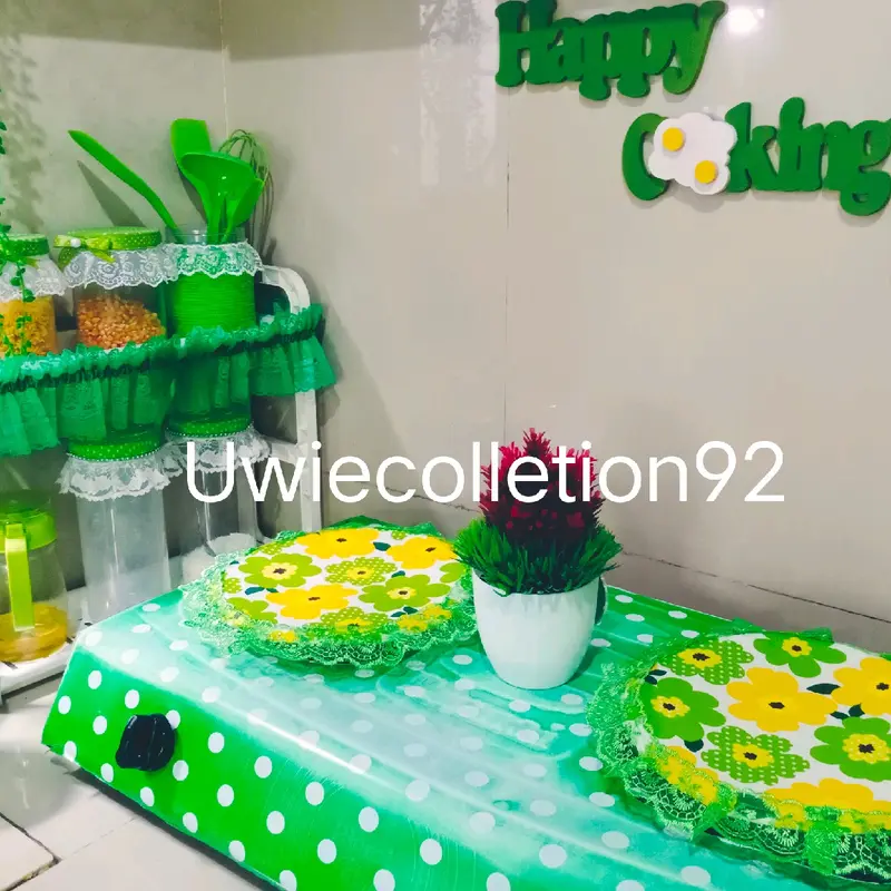 Alas Tutup kompor  Motif Bunga Shabby sarung 0