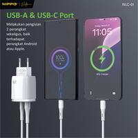 Gambar Hippo Adaptor Night Lamp Charger NLC-01 2 Port 25W dari Hippo Official Yogyakarta Kota Yogyakarta 4 Tokopedia