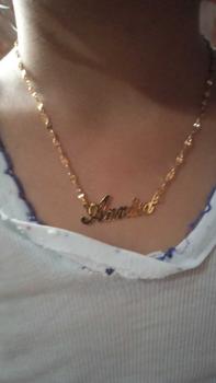 Product Review of Make Kalung Nama Titanium Anti Karat Custom Nama Gold dan Silver from u**2 1
