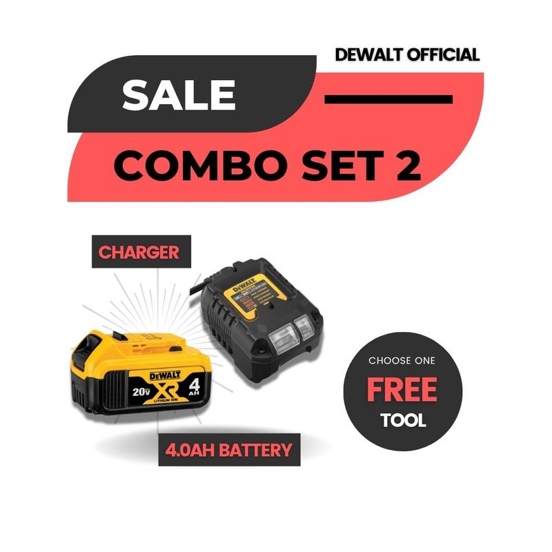 DEWALT ROADSHOW COMBO 2 - POWER TOOLS WITH 4.0AH BATTERY AND - TikTok ...