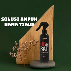 spray viral anti tikus di sekitar kita produk dari HIT RAT! #RAT REPELLENT 250 ml, untuk mengatasi hama tikus yang masuk di area mobil & motor area rumah ,gudang dan kantor
